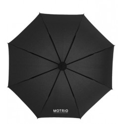 Umbrella with automatic opening black and red