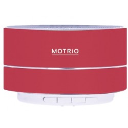 Haut-parleur bluetooth rond - rouge