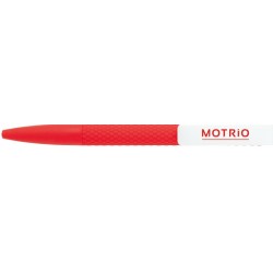 Stylo finition gomme - rouge